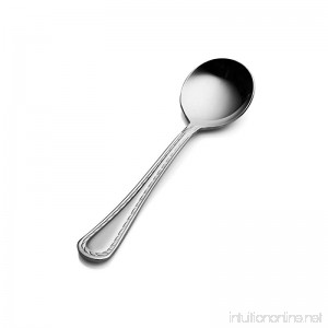 Bon Chef S401 Stainless Steel 18/8 Amore Bouillon Spoon 6-3/32 Length (Pack of 12) - B002AGSUAY